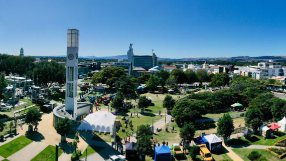 Rural Games Aerial View