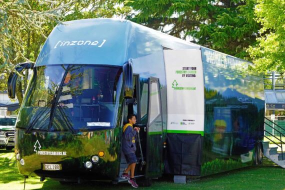 forestry careers bus
