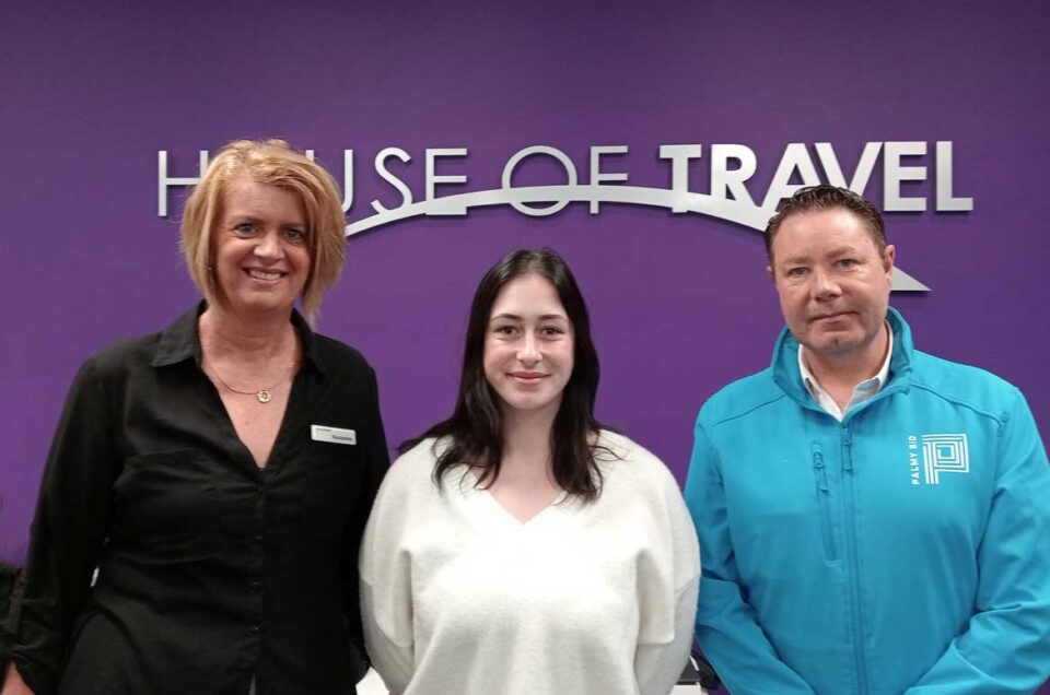 Suzanne Andrews, Myah Wood and Matthew.