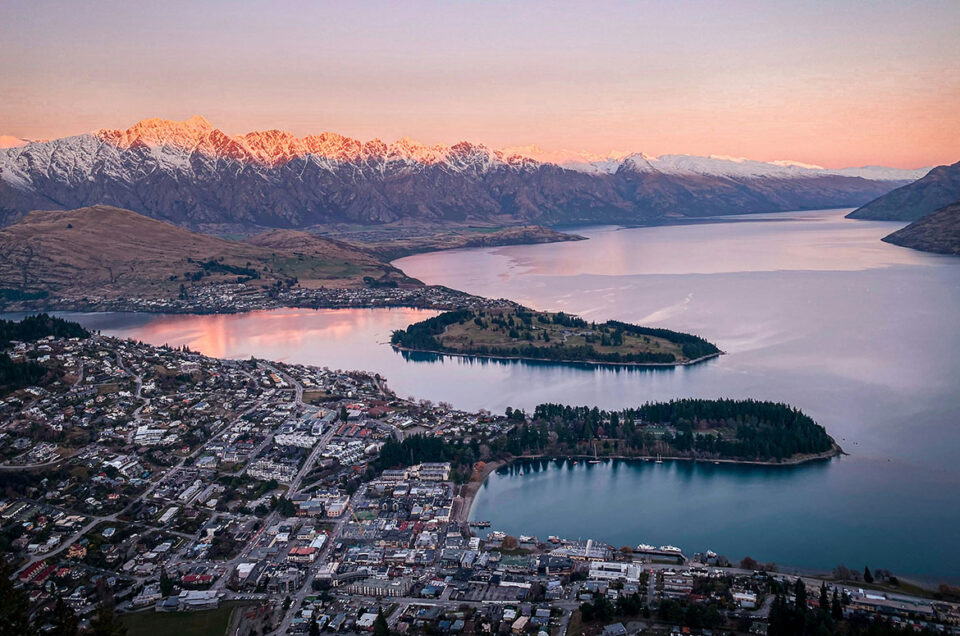 Queenstown sunset